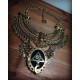 Collier doré Egypt Esoteric Moon Doll Me Up Make Up