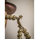 Collier perles crème double rang bronze camée gypsy bohème MC Ink ♰Tattoo Bella♰ 