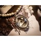 Collier perles crème argenté Boho Chic Pearl ♰All Seeing Eye♰