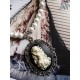Collier perles crème argenté Boho Chic Pearl steampunk ♰La Petite Sirène♰