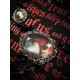 Rosaire chapelet perles noires a adapter avec photos personnelles ♰Kat von D♰ 