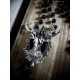 Chapelet rosaire perles noires argenté Les 7 péchés capitaux ♰ Orgueil ♰