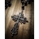 Rosaire chapelet pentagram crucifix ♰666 Baphomet 666♰ 