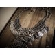 Collier argenté pièces Games of Thrones Mother of Dragons Khaleesi