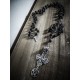 Chapelet rosaire Inverted Cross Skullbird Baphomet